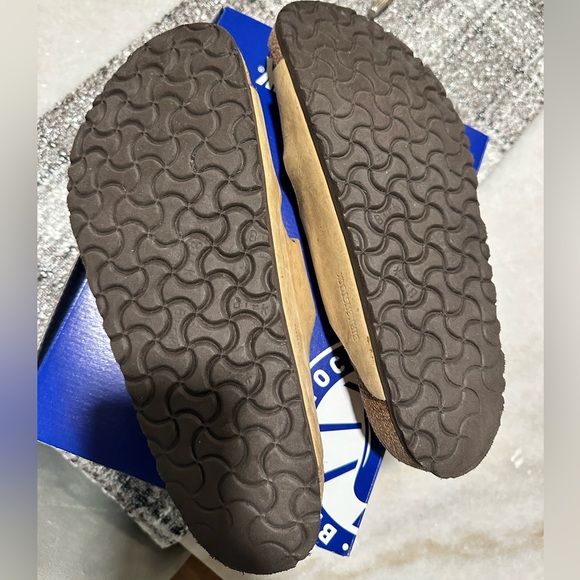 Men's Birkenstock ARIZONA SOFT FOOTBED SUEDE LEATHER - Picture 3 of 3